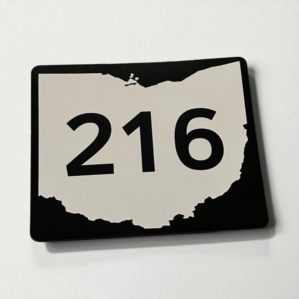 216 Rte Sign Vinyl Magnet