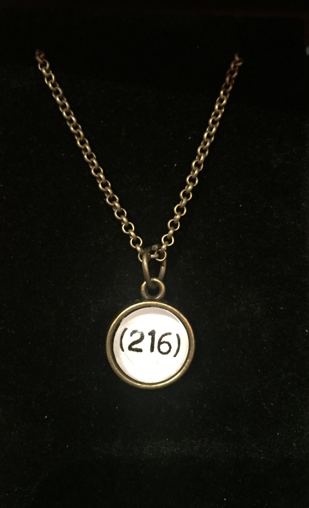 216 necklace, Cleveland Ohio Jewelry