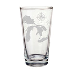 Great Lakes Pint Glass