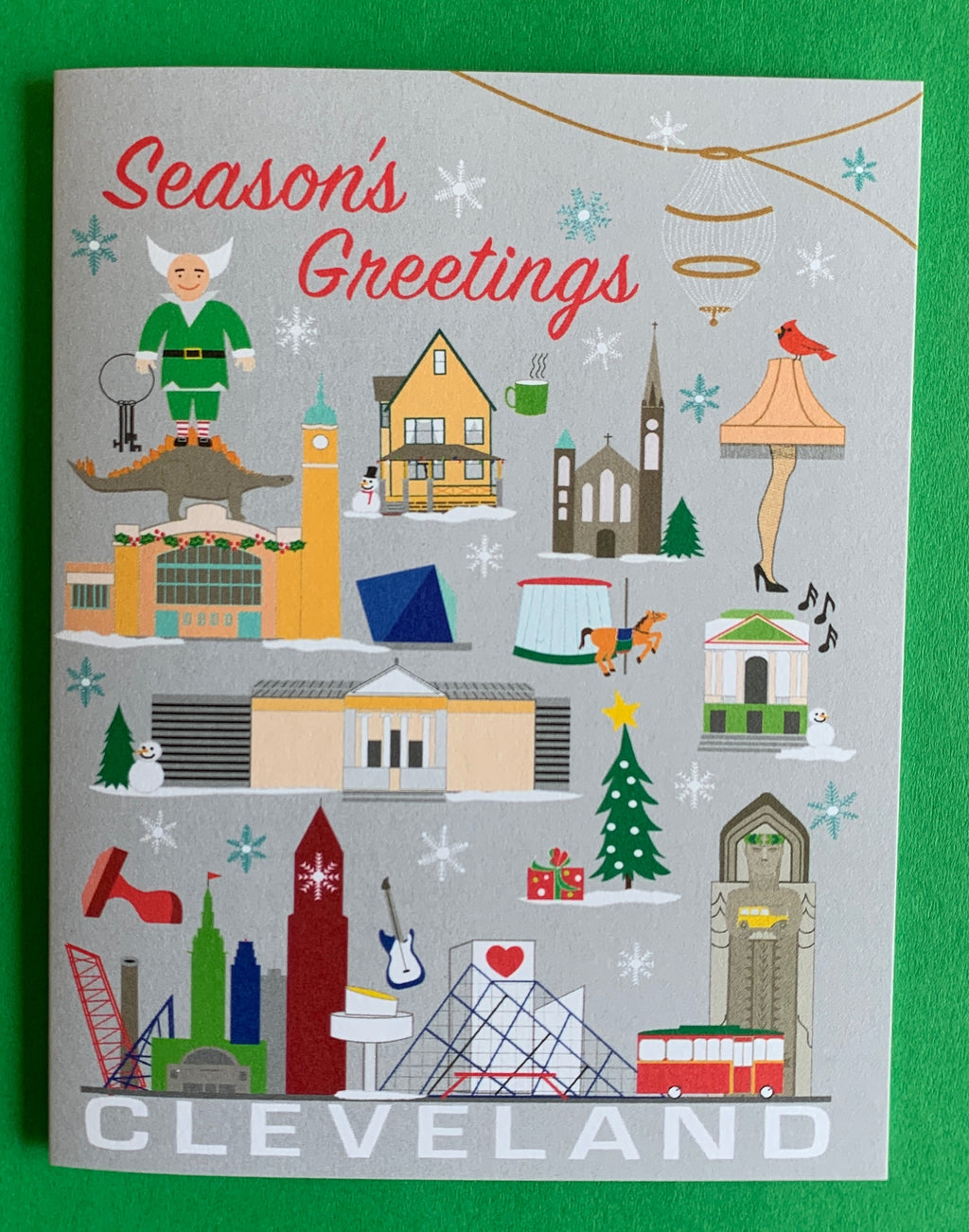 Season's Greetings From Cleveland Holiday Card Set