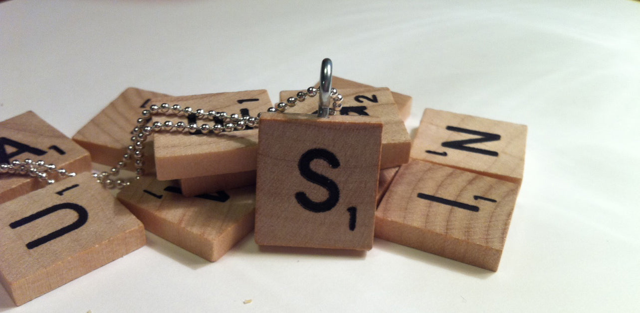 Route 216 Scrabble Pendant With Ball Chain
