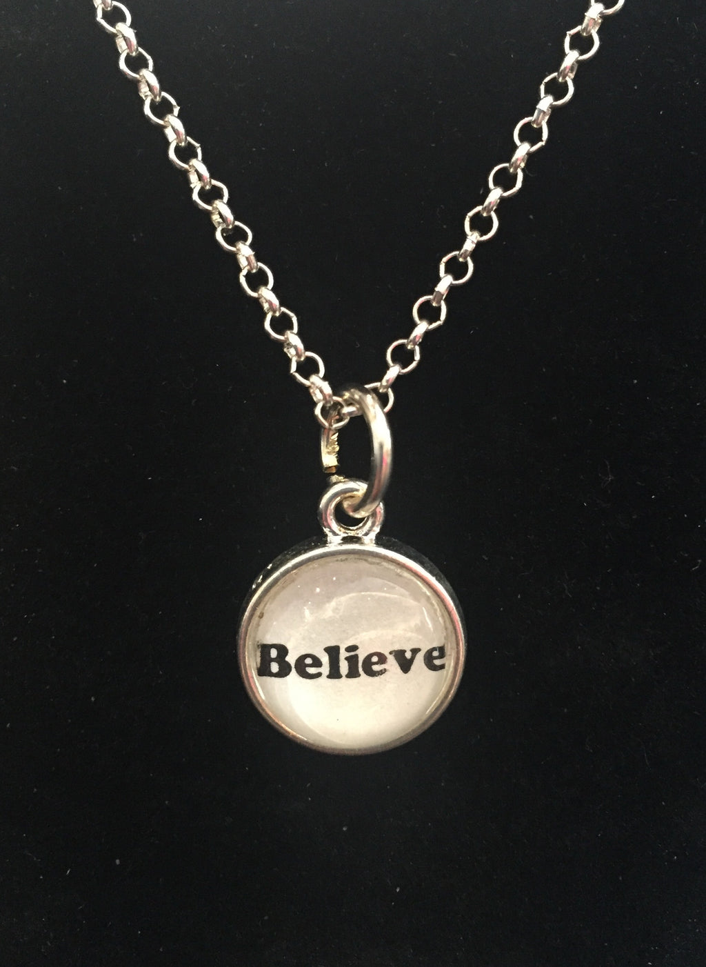 Believe Jewelry Necklace. Cleveland, Ohio. Believeland