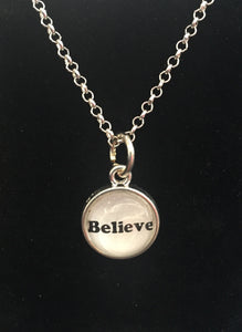 Believe Jewelry Necklace. Cleveland, Ohio. Believeland
