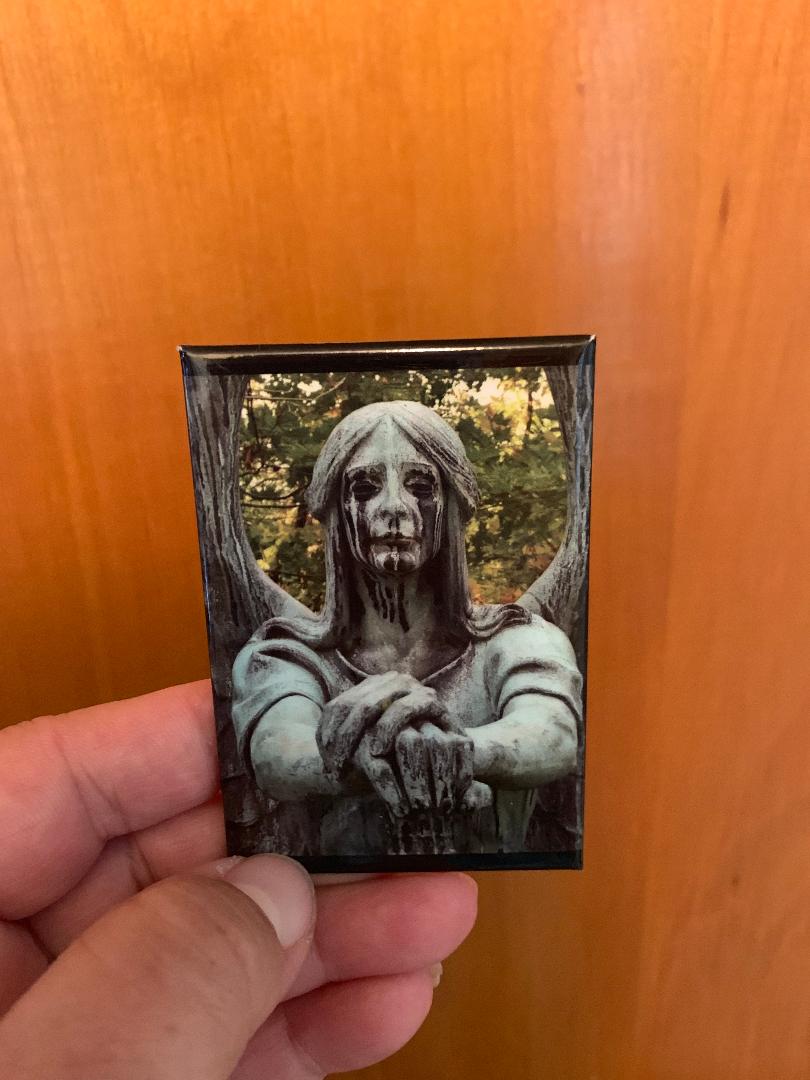 Haserot Angel From Lakeview Cemetery Magnet