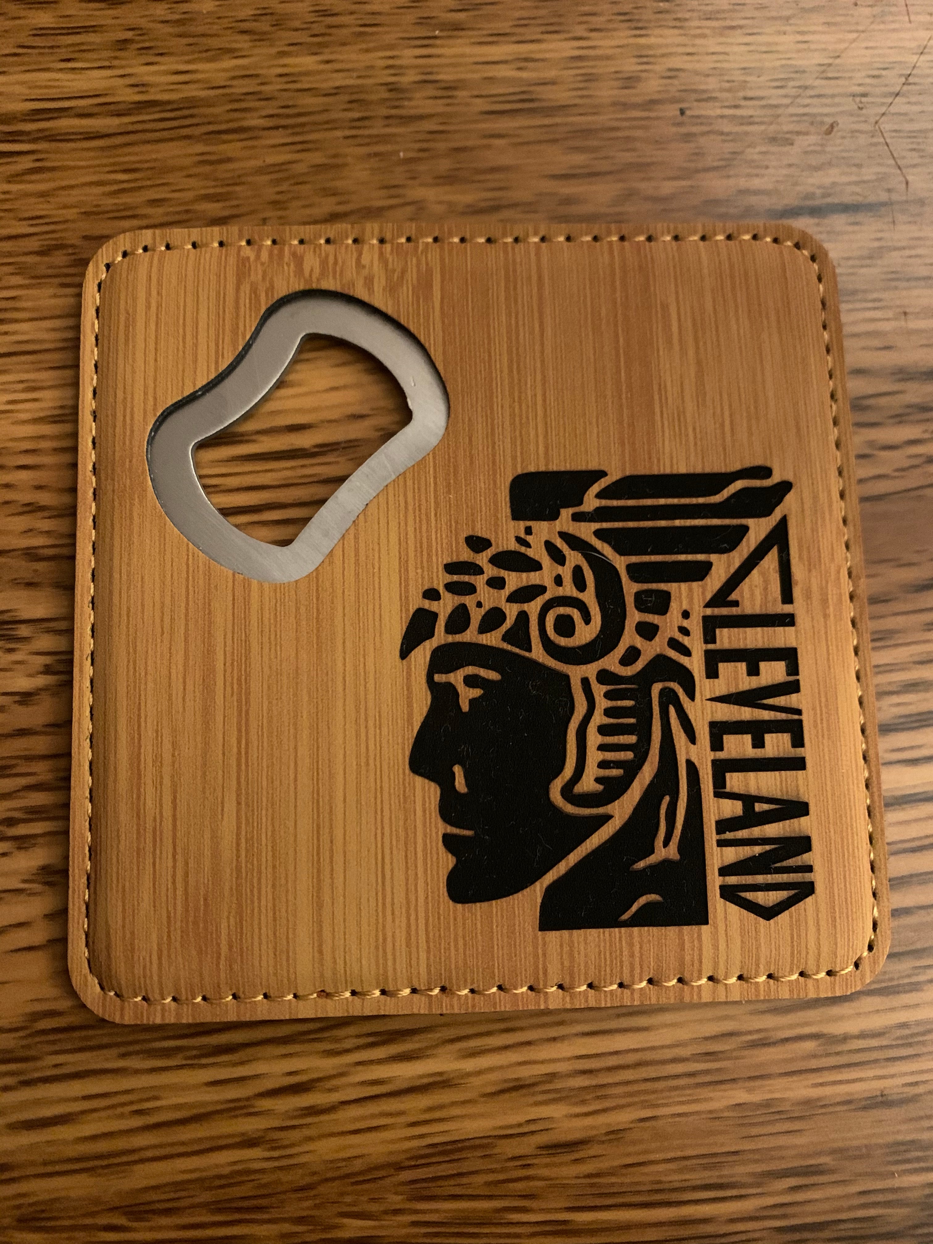 Cleveland Themed Bottle Openers / Coasters