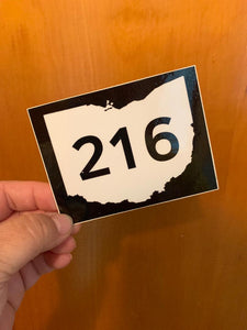 Ohio Route 216 Sticker